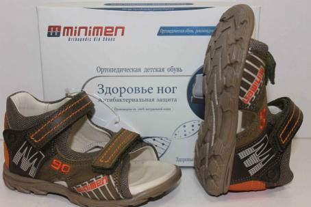 Минимен Сандали 302-11-612-862-974-816 Бежевый в Екатеринбурге